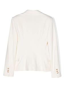 Balmain Kids Blazer met dubbele rij knopen - Beige