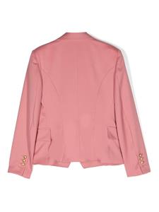 Balmain Kids Blazer met dubbele rij knopen - Roze