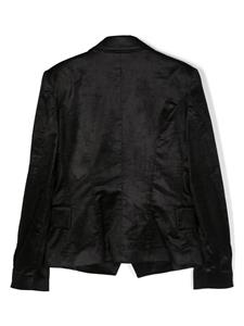 balmainkids Balmain Kids Blazer met dubbele rij knopen - Zwart