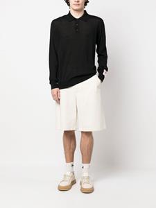 goldengoose Golden Goose Gebreid poloshirt - Zwart