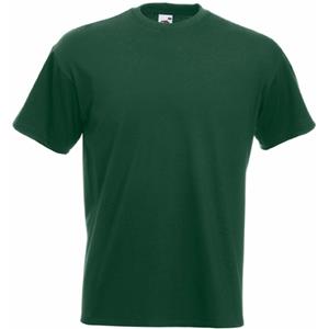 Fruit of the Loom t-shirt donkergroen -