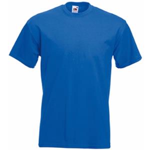 Fruit of the Loom t-shirt kobalt -