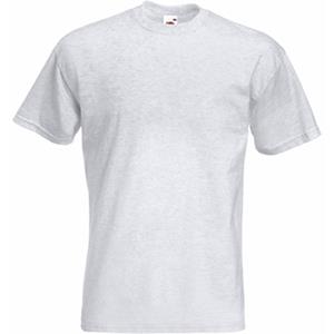 Fruit of the Loom t-shirt lichtgrijs -