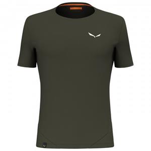 Salewa  Pedroc Dry Hybrid T-Shirt - Sportshirt, olijfgroen