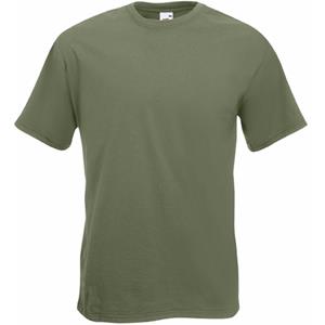 Fruit of the Loom t-shirt olijf groen -