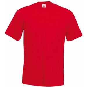 Fruit of the Loom t-shirt rood -