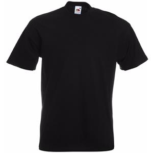 Fruit of the Loom t-shirt zwart -