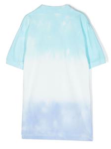 poloralphlaurenkids POLO RALPH LAUREN KIDS Poloshirt met tie-dye print - Blauw