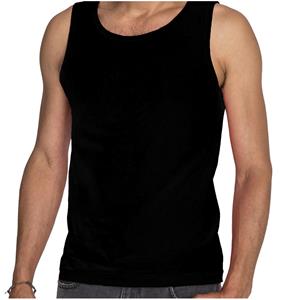 Fruit Of The Loom Zwarte tanktop / hemdje / singlet voor heren