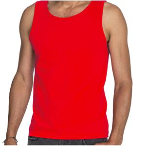 Fruit Of The Loom Rode tanktop / hemdje / singlet voor heren