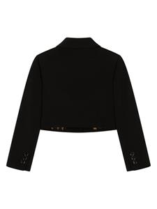 dolce&gabbanakids Dolce & Gabbana Kids Blazer met enkele rij knopen - Zwart