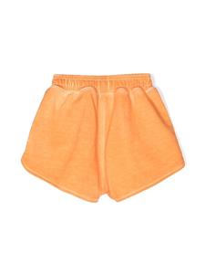 Marcelo Burlon County Of Milan Kids Shorts met tekst - Oranje