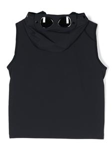 c.p.companykids C.P. Company Kids Bodywarmer met capuchon - Blauw