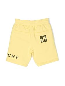 Givenchy Kids Shorts met logoprint - Geel