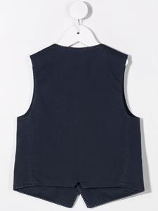 faykids Fay Kids Gilet met geborduurd logo - Blauw