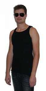 Heren singlet 100% katoen -