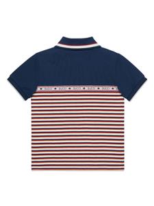 guccikids Gucci Kids Poloshirt met logoprint - Rood
