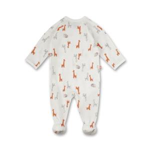 Sanetta Jumpsuit Giraffen wit