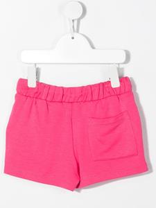 Trainingsshorts met geborduurd logo - Roze