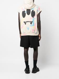 BARROW Sweater met tie-dye - Beige