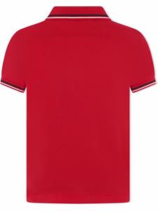 emporioarmanikids Emporio Armani Kids Poloshirt met logoprint - Rood