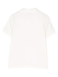 monclerenfant Moncler Enfant Poloshirt met logopatch - Wit
