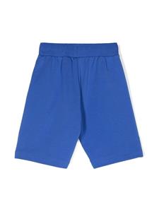 philipppleinjunior Philipp Plein Junior Shorts met logopatch - Blauw