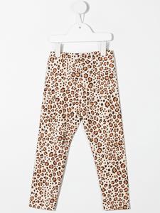 Monnalisa Broek met dierenprint - Bruin