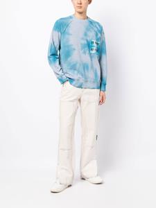stainshade Stain Shade x Hiroshi Fujiwara sweater met tie-dye effect - Blauw