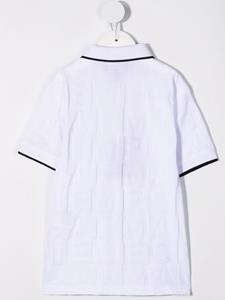 emporioarmanikids Emporio Armani Kids Poloshirt met logopatch - Wit