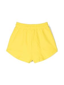 MSGM Kids Shorts met geborduurd logo - Geel