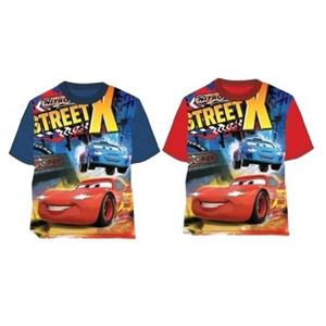 T-shirt met korte mouwen van Cars 2ans blauw