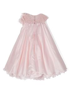 MARCHESA KIDS COUTURE Jurk met bloemapplicatie - Roze