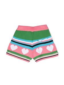 MSGM Kids Shorts met logo - Roze