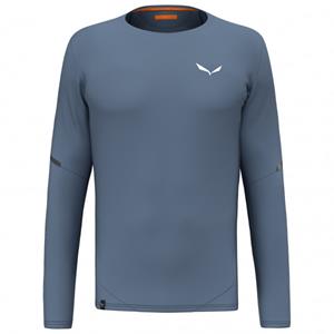 Salewa  Pedroc Dry L/S Tee - Sportshirt, blauw