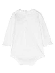 ilgufo Il Gufo Romper met ruchehals - Wit