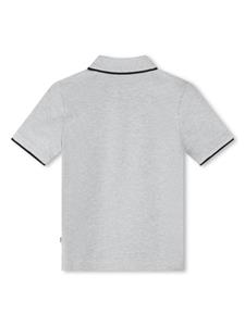 Poloshirt met logoprint - Grijs