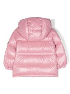 monclerenfant Moncler Enfant Jas met logopatch - Roze