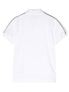 moschinokids Moschino Kids Poloshirt met print - Wit