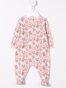 moschinokids Moschino Kids Babypakje met teddybeerprint - Roze