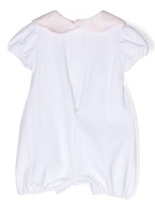 Siola Romper met gewelfde kraag - Wit