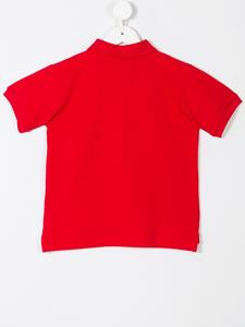 Comme Des Garçons Play Kids geruit poloshirt - Rood