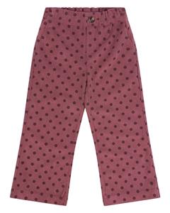 Daily7-collectie Broek wide fit (dark mauve)