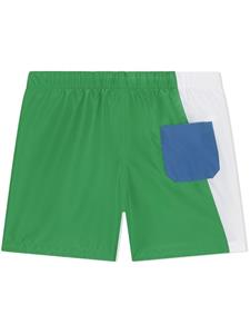 Dolce & Gabbana Kids Shorts met logoprint - Groen