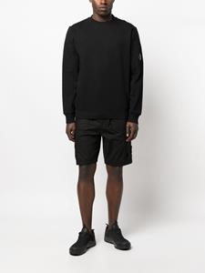 C.P. Company Sweater met logopatch - Zwart