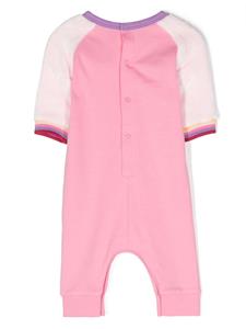 marcjacobskids Marc Jacobs Kids Romper met logoprint - Roze