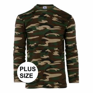 Fostex Grote maat/maten camouflage t-shirt - voor heren