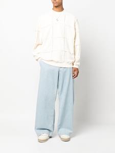 marceloburloncountyofmilan Marcelo Burlon County of Milan Trui met ronde hals - Beige