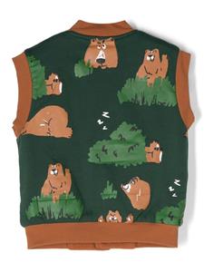 stellamccartneykids Stella McCartney Kids Omkeerbaar gilet - Bruin