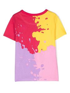 marcjacobskids Marc Jacobs Kids T-shirt met colourblocking - Roze